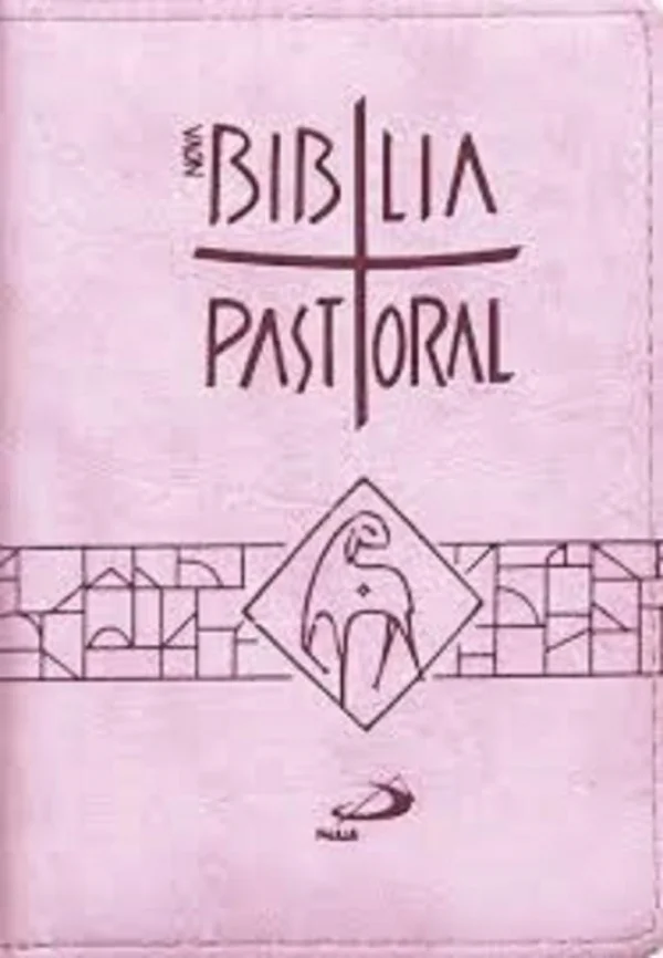 B�blia Pastoral - Z�per/Bolso - Rosa