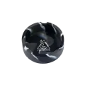 SQUADAFUM CINZEIRO SILICONE REDONDO - MIX BRANCO CINZA E PRETO