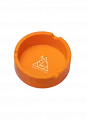 SQUADAFUM CINZEIRO SILICONE REDONDO - LARANJA SQUADAFUM CINZEIRO SILICONE REDONDO - LARANJA