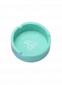 SQUADAFUM CINZEIRO SILICONE REDONDO - VERDE CLARO SQUADAFUM CINZEIRO SILICONE REDONDO - VERDE CLARO