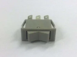 Interruptor Tecla Reta Cinza Dabi