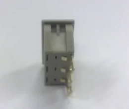 Interruptor Tecla Reta Cinza Dabi