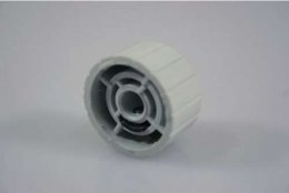 Knob Torplas com Bucha de Latão Cinza Dabi