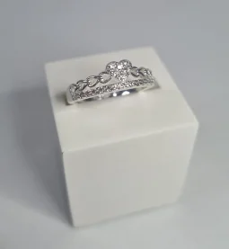 Anel Tiara Real - Banhado a Ouro