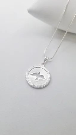 Colar da Paz - Banhado a Ouro