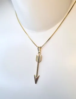 Colar Pingente de flexa