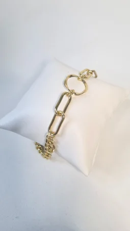 Pulseira de elos longos