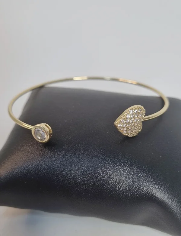 Bracelete Farol do Amor - Banhado a Ouro
