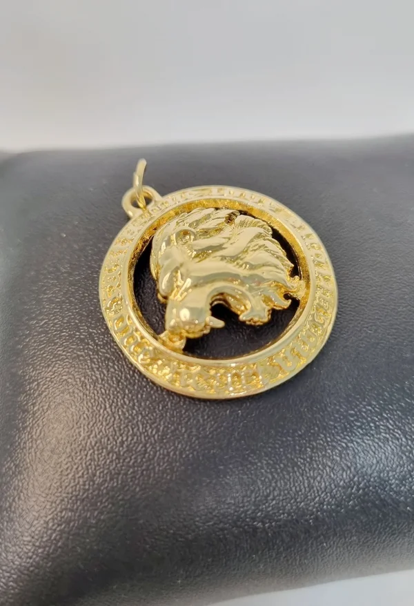 Colar Leo de Jud - Banhado a Ouro