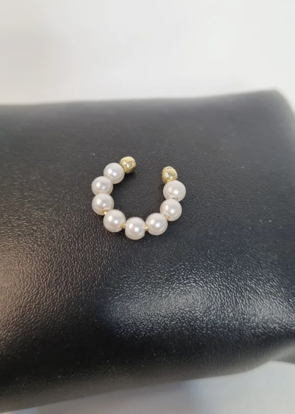 Piercing fake de perlas