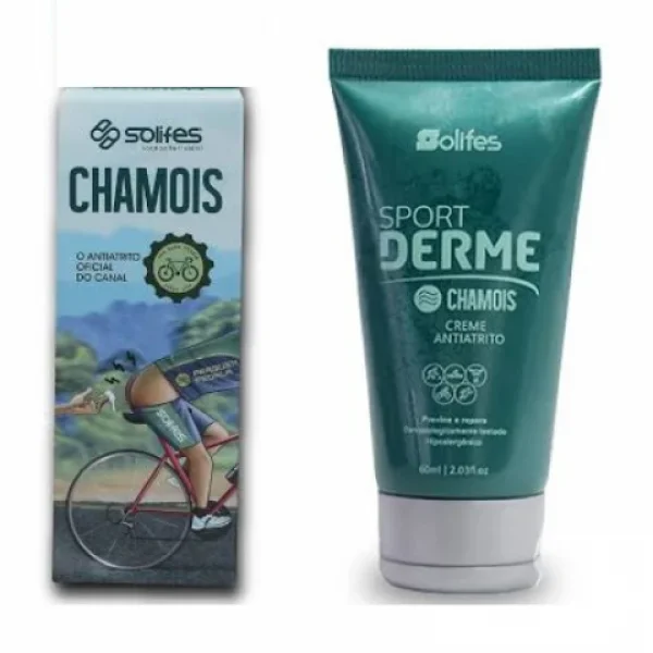Creme Antiatrito Solifes Sport Derme Chamois - Bisnaga60ml