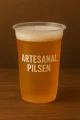 Copo Chopp Artesanal Pilsen 550ml descartavel