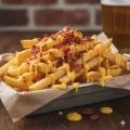 Batata Frita Com Cheddar E Bacon 500g