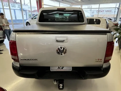 VOLKSWAGEN Amarok 2.0 16V 4X4 CABINE DUPLA TRENDLINE TURBO INTERCOOLER AUTOMTICO, Foto 4