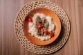 Risoto de Palmito, Alcatra e Tomate Confit - Refei��o Saud�vel com Carne