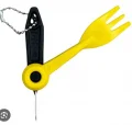 Garfo E Furador Zord Mekahfork Amarelo