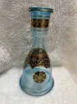 Vaso Star Hookah Sino Ouro 30cm (cor Azul) Vaso Star Hookah Sino Ouro 30cm (cor Azul)
