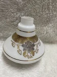 Vaso Pequeno Blass Hookah (cor Leitoso Com Dourado E Prata) Vaso Pequeno Blass Hookah (cor Leitoso Com Dourado E Prata)