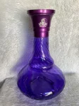 Vaso 30cm Venom Rigado Roxo (boca De Aluminio Na Cor Roxa) Vaso 30cm Venom Rigado Roxo (boca De Aluminio Na Cor Roxa)
