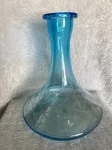 Vaso Star Curve 30cm (cor Azul Claro) Vaso Star Curve 30cm (cor Azul Claro)
