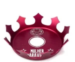 Prato Zion Coroa Vermelho Mulher Maravilha Prato Zion Coroa Vermelho Mulher Maravilha