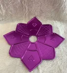 Prato Diamond Roxo Prato Diamond Roxo