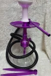 Narguile Completo Nargabu Roxo Narguile Completo Nargabu Roxo