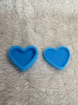 Slick De Silicone Coracao (cor Azul Bebe) Slick De Silicone Coracao (cor Azul Bebe)