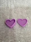 Slick De Silicone Coracao (cor Lilas) Slick De Silicone Coracao (cor Lilas)