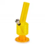 Bong Acrilico Mini 15cm ( Cor Amarelo) Bong Acrilico Mini 15cm ( Cor Amarelo)