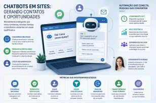 Chatbots em Sites: Efic�cia na Gera��o de Contatos e Impacto no Atendimento ao Cliente