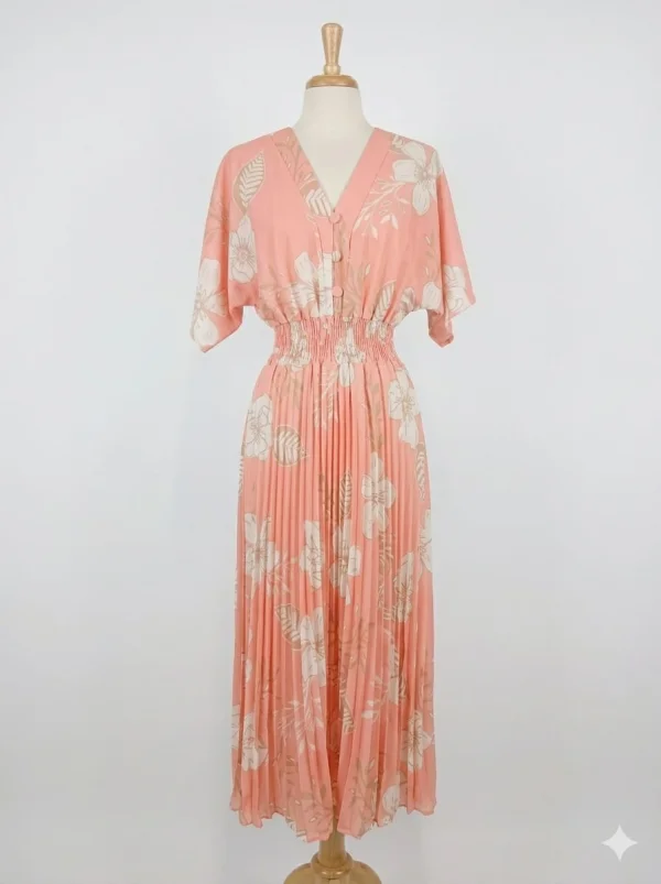 Vestido Midi Floral P�ssego G1.jpeg