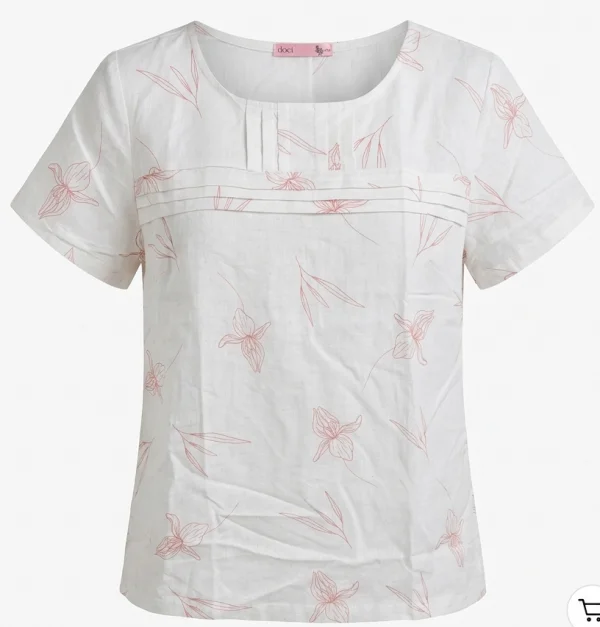 Blusa em Mix de Linho com Nervuras e Estampa Floral.png