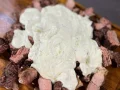 Ancho com creme de gorgonzola