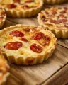 Quiche Queijo - Com Tomate Confit Quiche Queijo - Com Tomate Confit