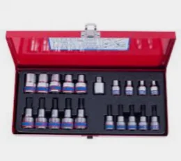 JG SOQ. TIPO HEXALOBULAR C/ 20 PS - 3/8 E 1/2