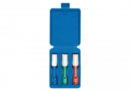 JG SOQUETES IMPACTO P/ RODAS DE LIGA LEVE C/ 3 PCS - 1/2 (17, 19 e 21MM)