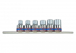 JG SOQUETE TIPO HEXALOBULAR C/ 6PS - 1/2