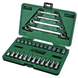 JG SOQ 3/8 CHAVES E-TORX SATA 35PC