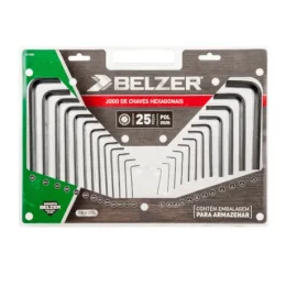 JG CHAVE HEXAGONAL BELZER 25PC MM/PO