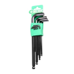 JG CHAVE HEXAGONAL ABAULADA 1,5 A 10MM 9PS