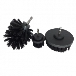 KIT DE 3 ESCOVAS DE LIMPEZA P/ FURADEIRA M