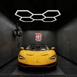 ILUMINAO LED HEXAGONAL COM 5 CELULAS - CRI > 90