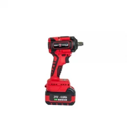 CHAVE DE IMPACTO 1/2 E PARAFUSADEIRA 1/4 (2 EM 1) A BATERIA 350NM - 21V/4AH - 2 BAT - BRUSHLESS