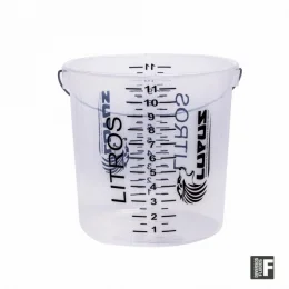 BALDE GRADUADO TRANSPARENTE 20L