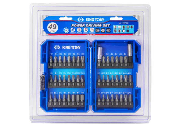 JG DE BITS CURTO (25MM) DE 1/4 C/ 49 PÇS