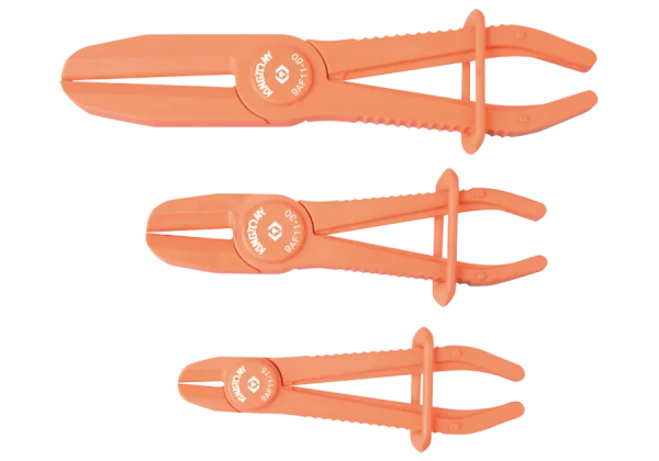 JG C/ 3 ALICATES C/ ANEL TRAVA P/ MANGUEIRAS C/ DIAM. 15 E 60MM