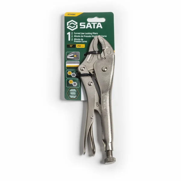 ALICATE PRESSO MORDENTE CURVO SATA 10