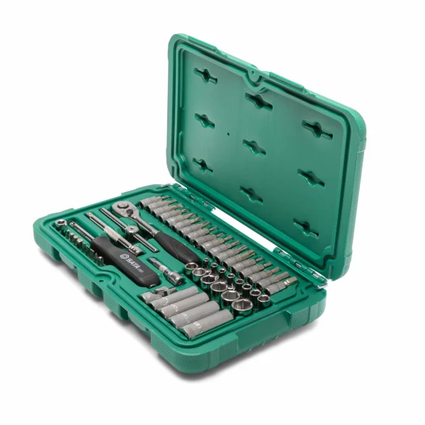 JG SOQUETES SEXT 1/4 SATA 52 PC MM