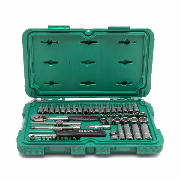 JG SOQUETES SEXT 1/4 SATA 52 PC MM